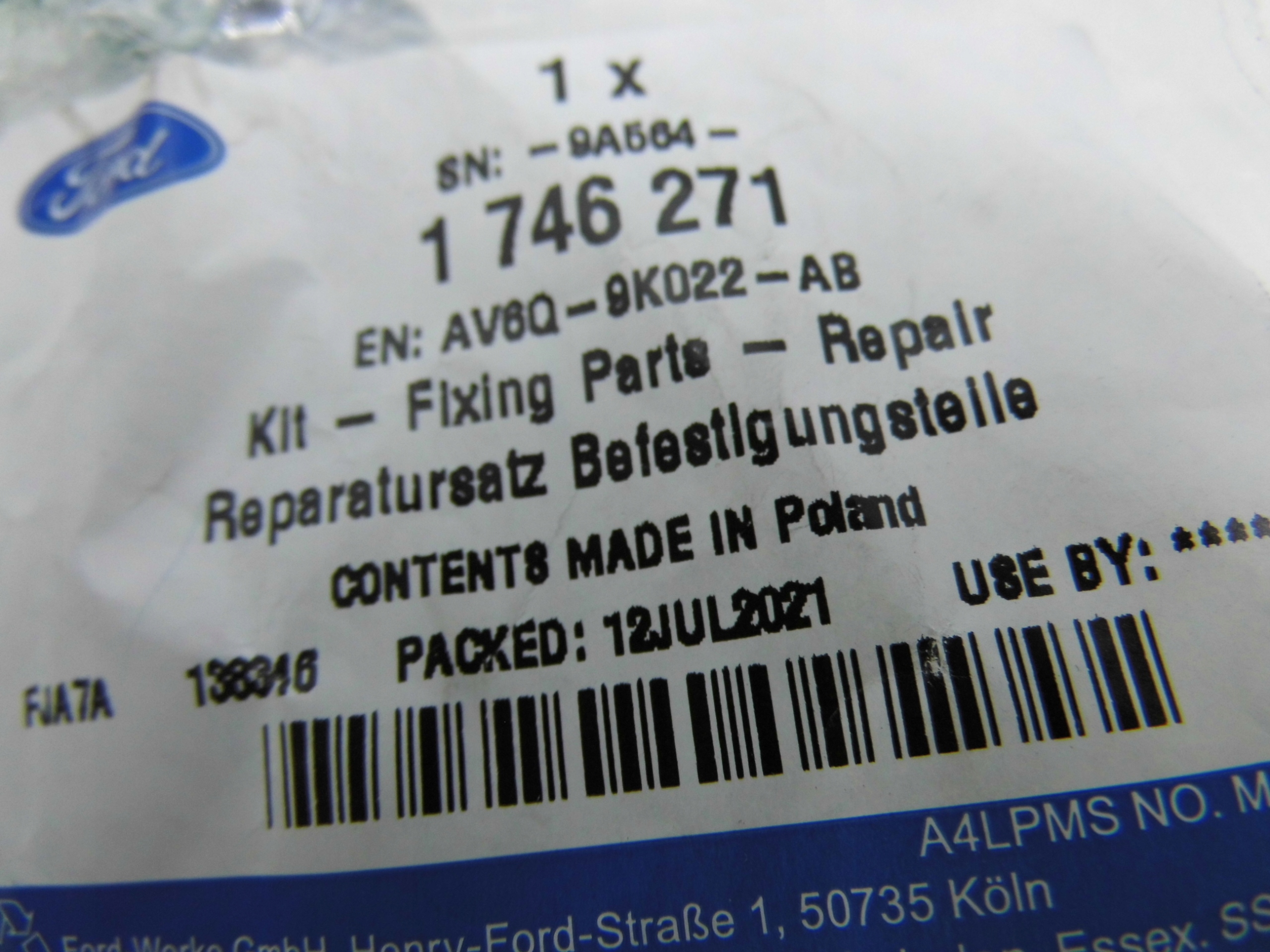 PRZEWOD PRZELEWOWY 1 6 FORD C MAX Mk2 FOCUS Mk3 Engine Type Diesel