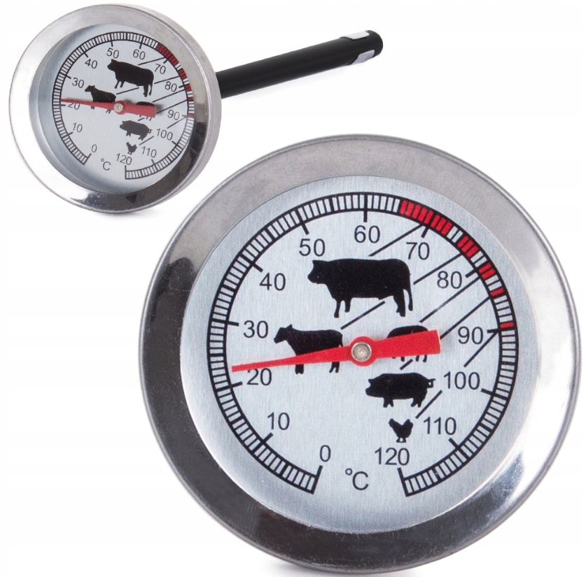 

Termometr Do Pieczenia Mięsa Wędzarni Grilla Sonda