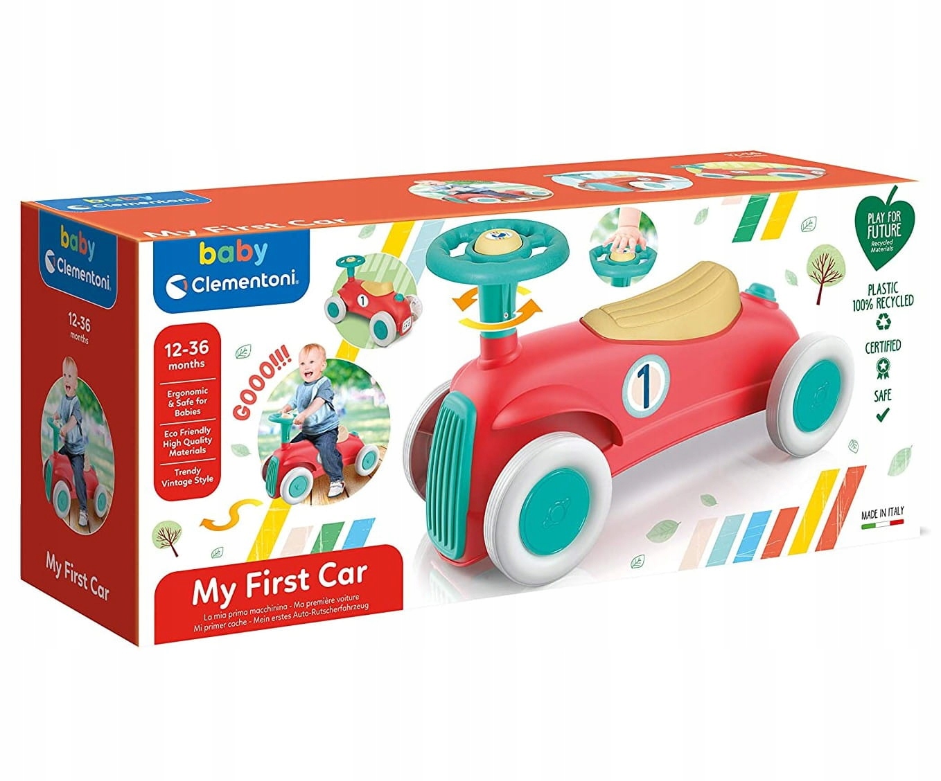 Clementoni Samochodzik vintage 17377