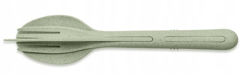 Zestaw sztućców podróżnych Klikk Organic Zielony Koziol 3 ele Kod producenta 959960