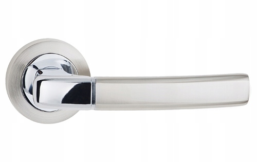 KLAMKA DRZWIOWA CAMILA KOLOR CHROM SATYNA