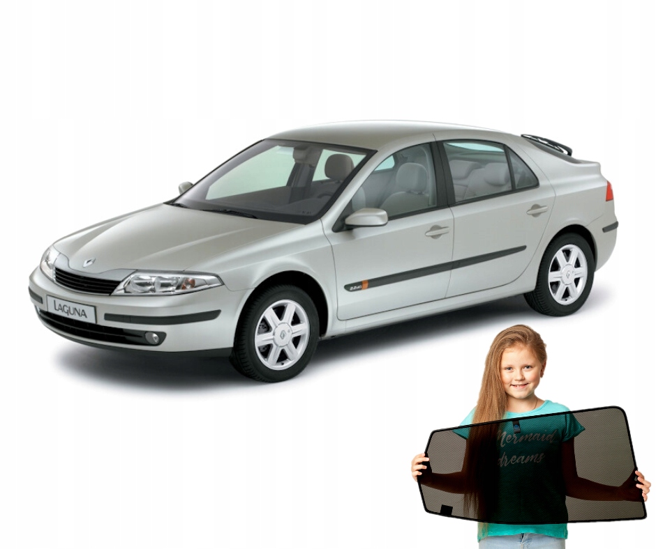 Záclony Slnečné clony určené pre Renault Laguna 2 Liftback