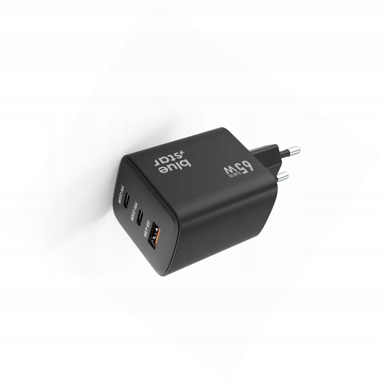 Szybka ładowarka Gan 65W kostka 3 wejścia do Xiaomi Redmi Note 12 Pro 5G