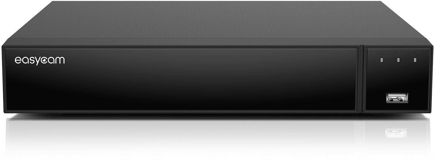 Rejestrator Ip Easycam EC-NVR9CH 9 kanałów, H.265, Hdmi, Vga