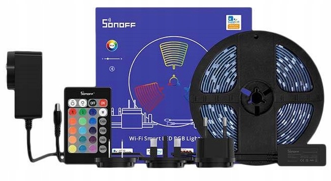 

Sonoff L2 Inteligentna taśma Led WiFi 5M IP65 Rgb