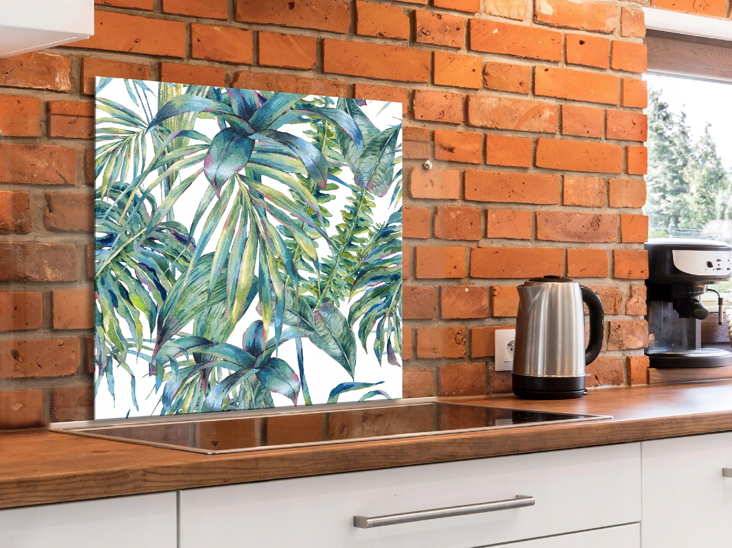 Skleněný Kuchyňský Panel 80x80 b-A-0571-aq-a