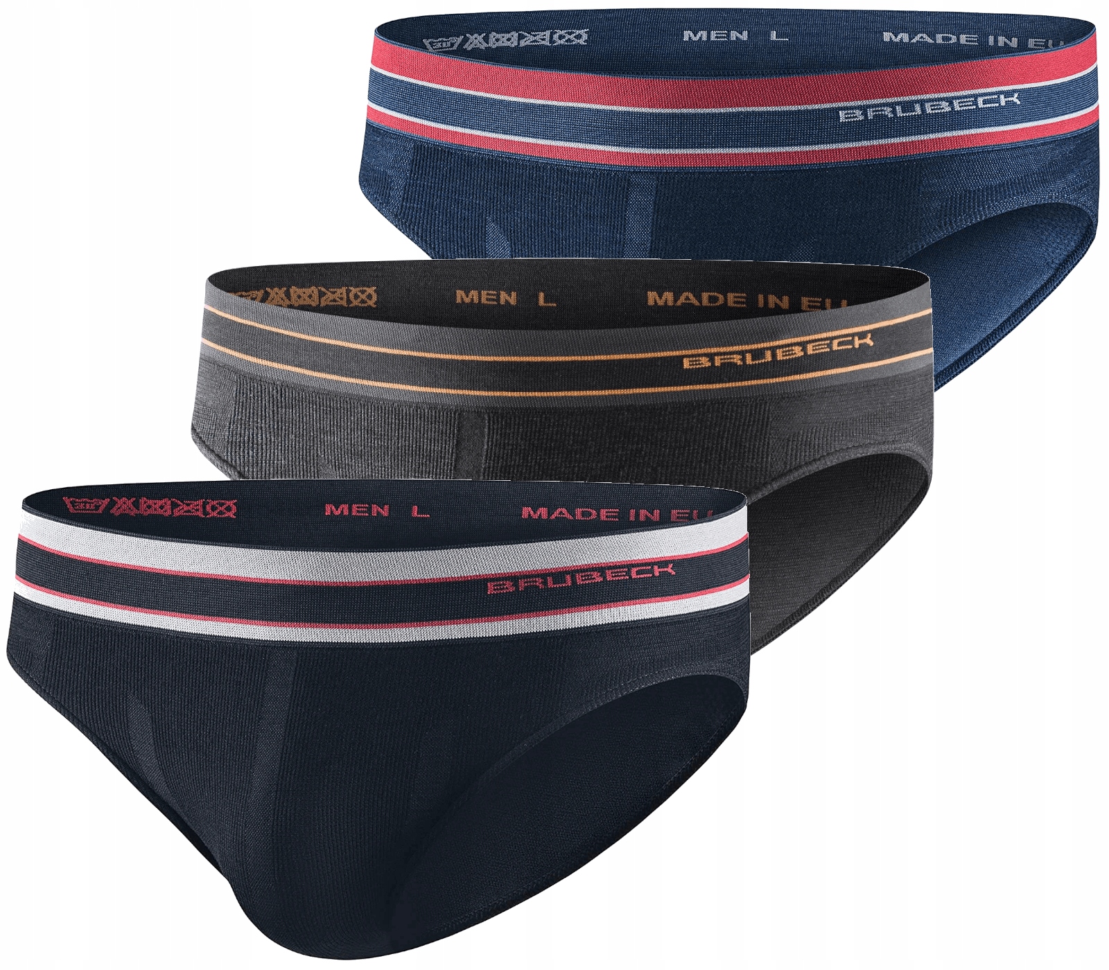 

Termoaktywne Majtki Active Wool Brubeck |3-PACK| L