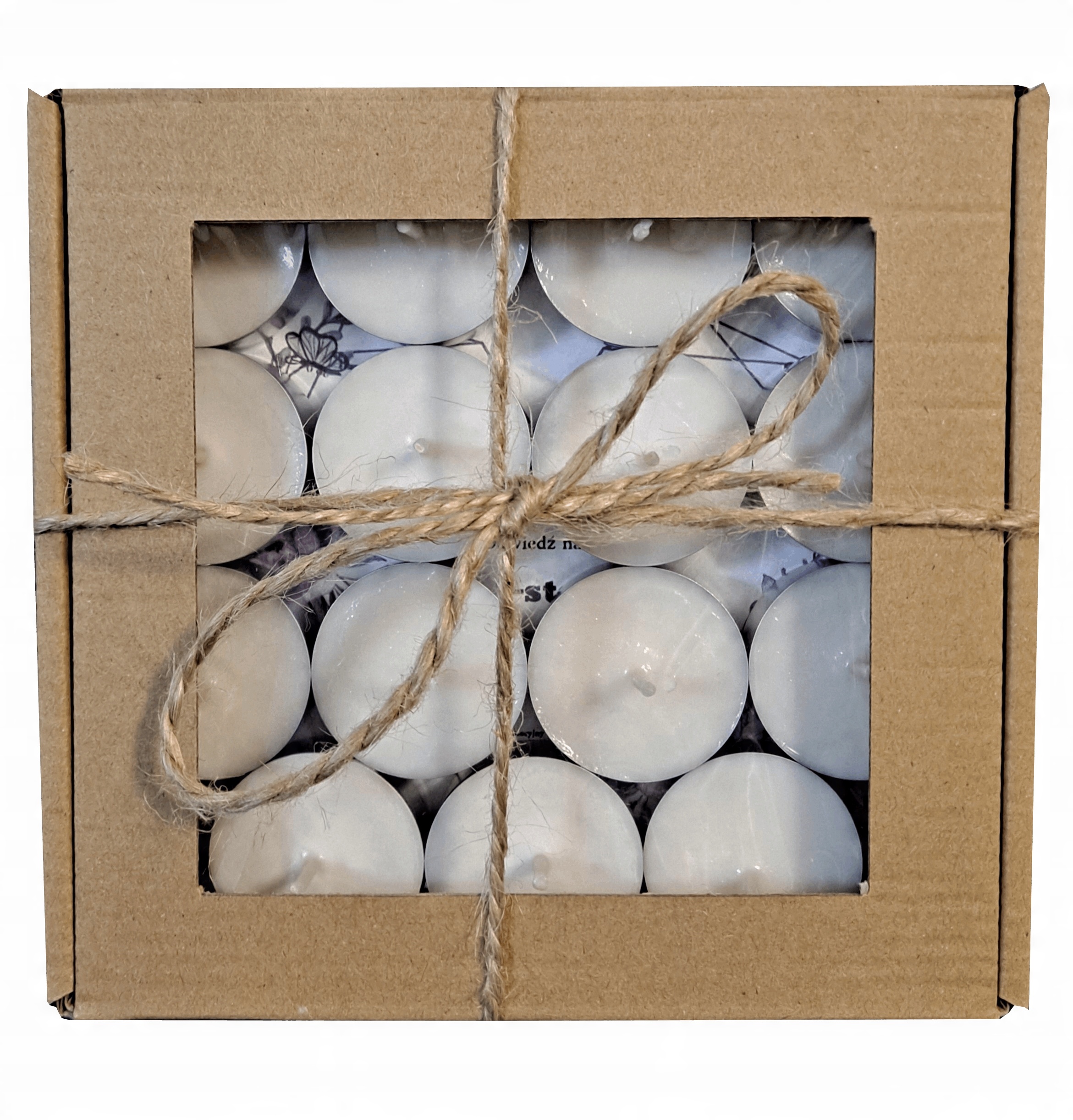 

Tealight Świeca Wosk Sojowy zap: Palo Santo 30szt