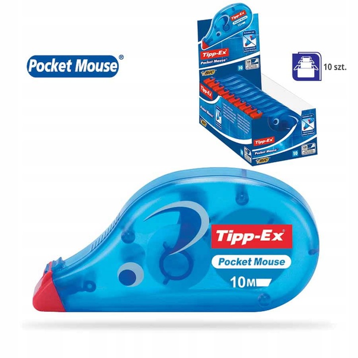 

Korektor w taśmie Tipp-Ex Pocket Mouse 4,2mm x 10m