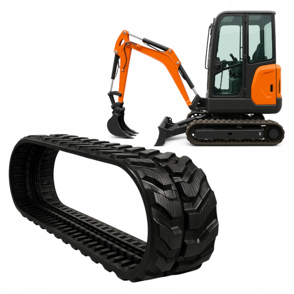 Gumová Housenka Pro Minibagr Holandský Vmt 180x72x37 Rhinoceros XN12