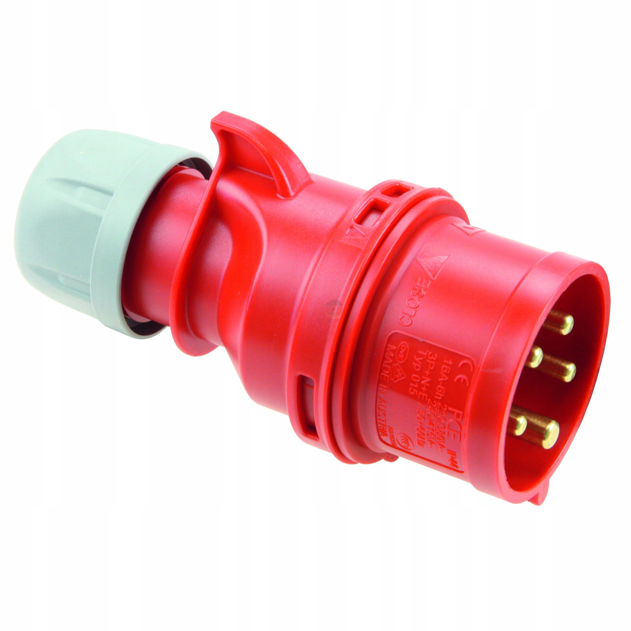 

Wtyczka siłowa 16A 5p 400V IP44 Pce