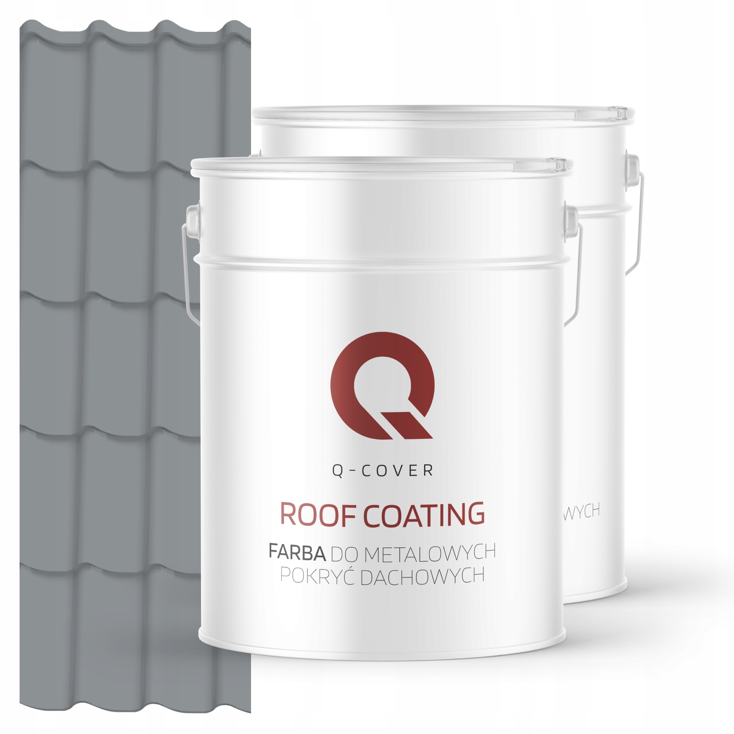 Farba Na Kovové Strechy Podložka Šedá Ral 7045 74 m2 Polomatná