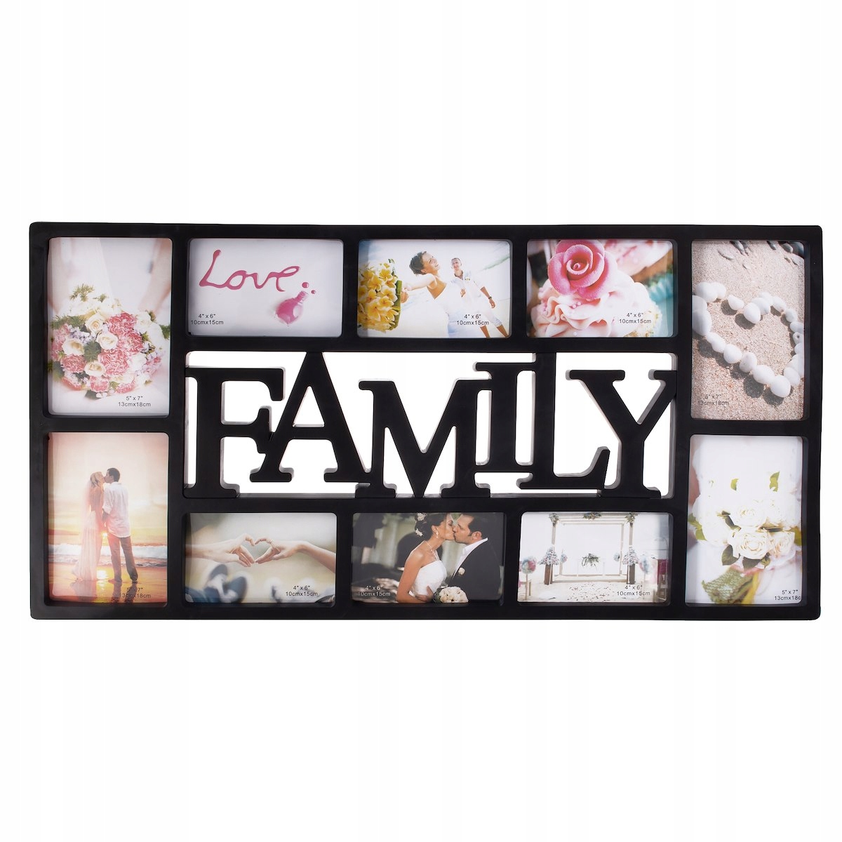 

Ramka Zdjęcia x10 Multiramka Galeria Family Foto
