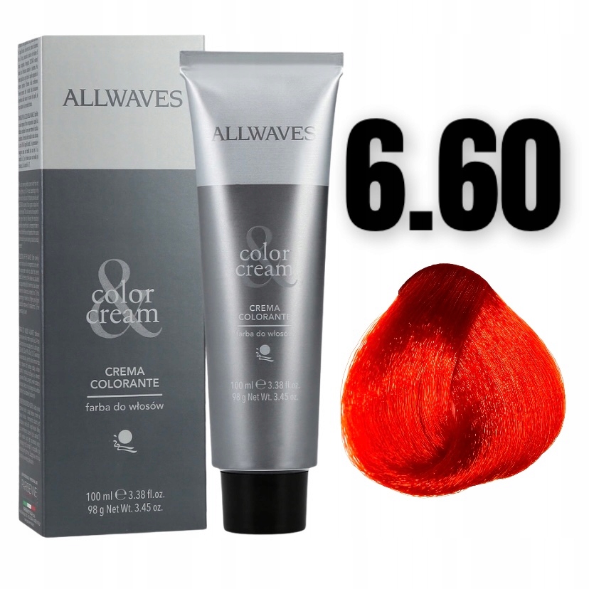 

Allwaves Color Cream 6.60 100ml Farba Do Włosów