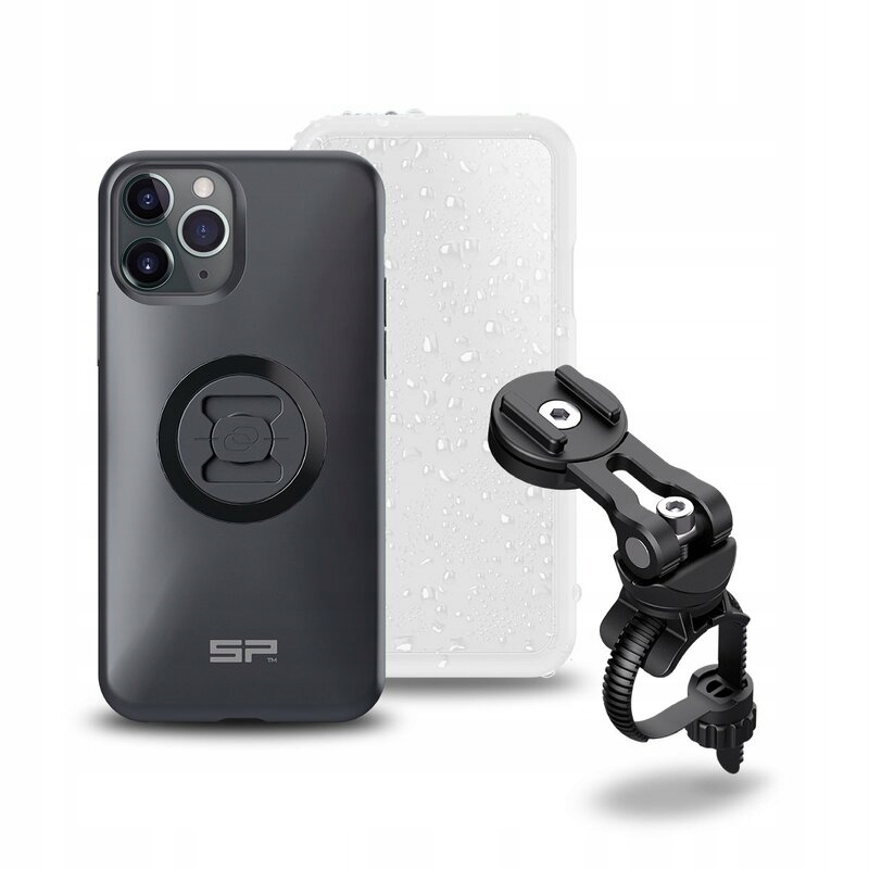 Sp-connect Bike Bundle II upevněný na řídítkách nebo představci iPhone 11 P