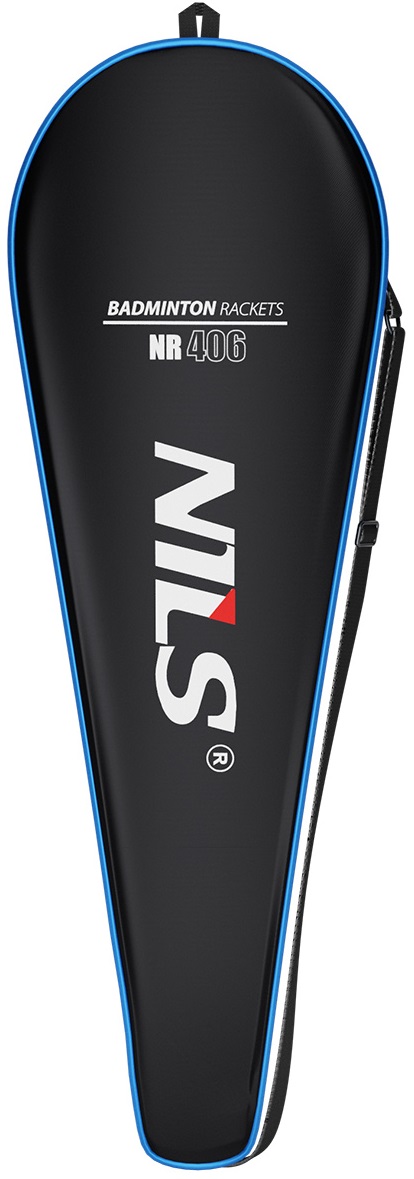 Набір Nils Badminton 2 X Graphite Carbon Alu Рактки 6 X Жалюри 2 X Сумка