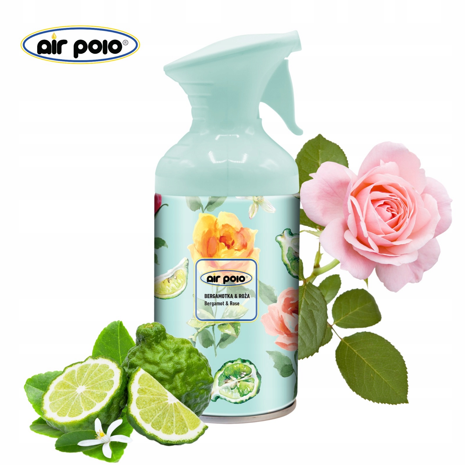 

Air Polo 250ml spray- Bergamotka i róża