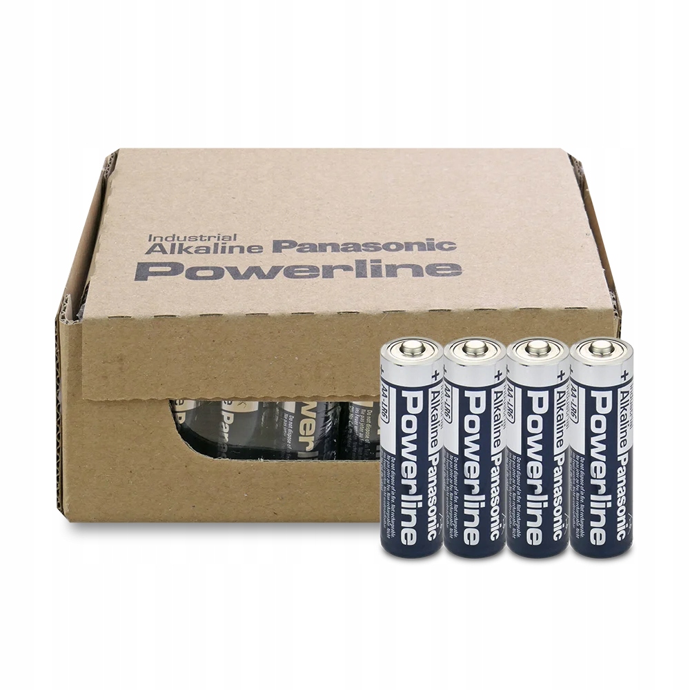 Panasonic Powerline Industrial 48 baterii alkalicznych LR6/AA