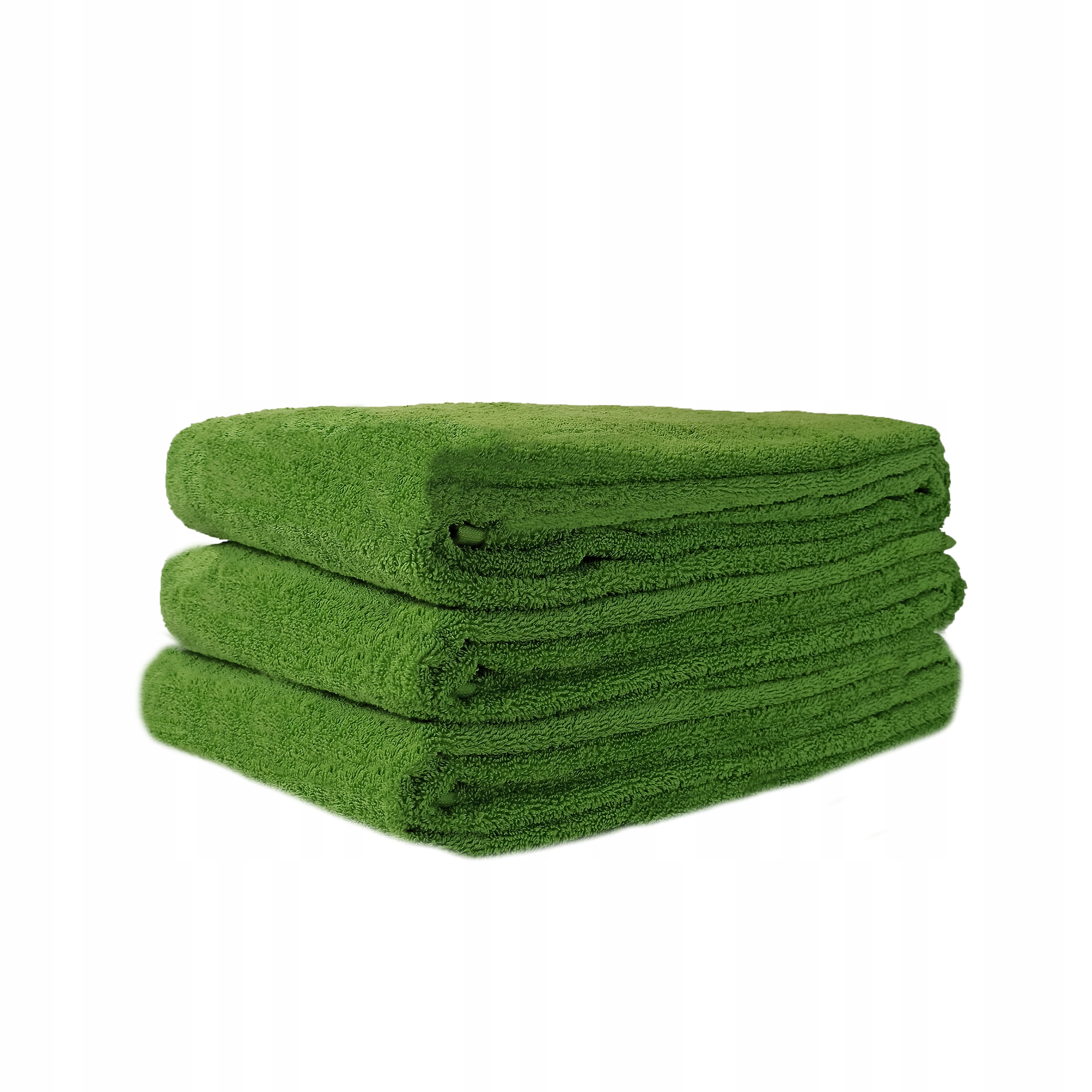 Hrubý uterák MrTowel 90x220 630 g Zelený kaktus