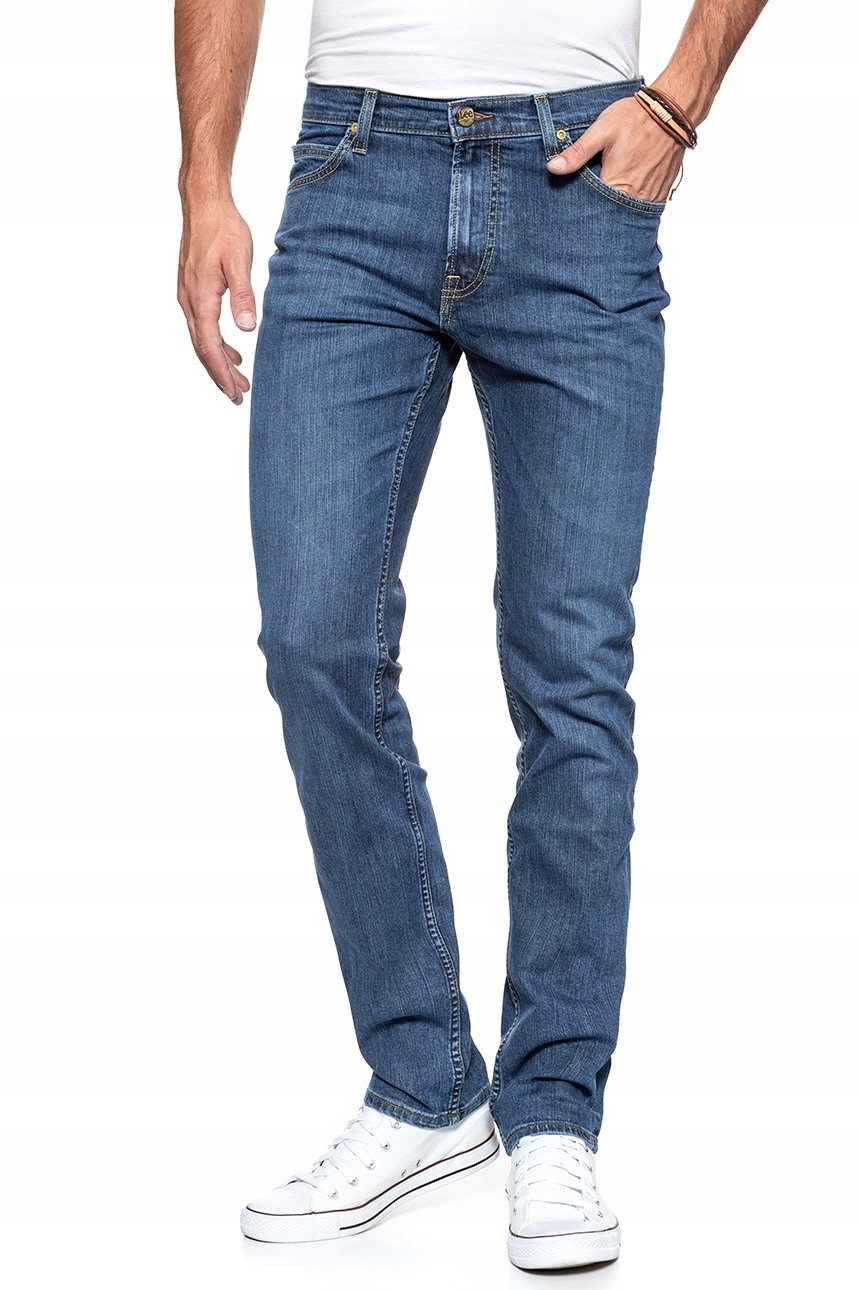 LEE RIDER MĘSKIE SPODNIE JEANSOWE SLIM W42 L34 Płeć mężczyzna