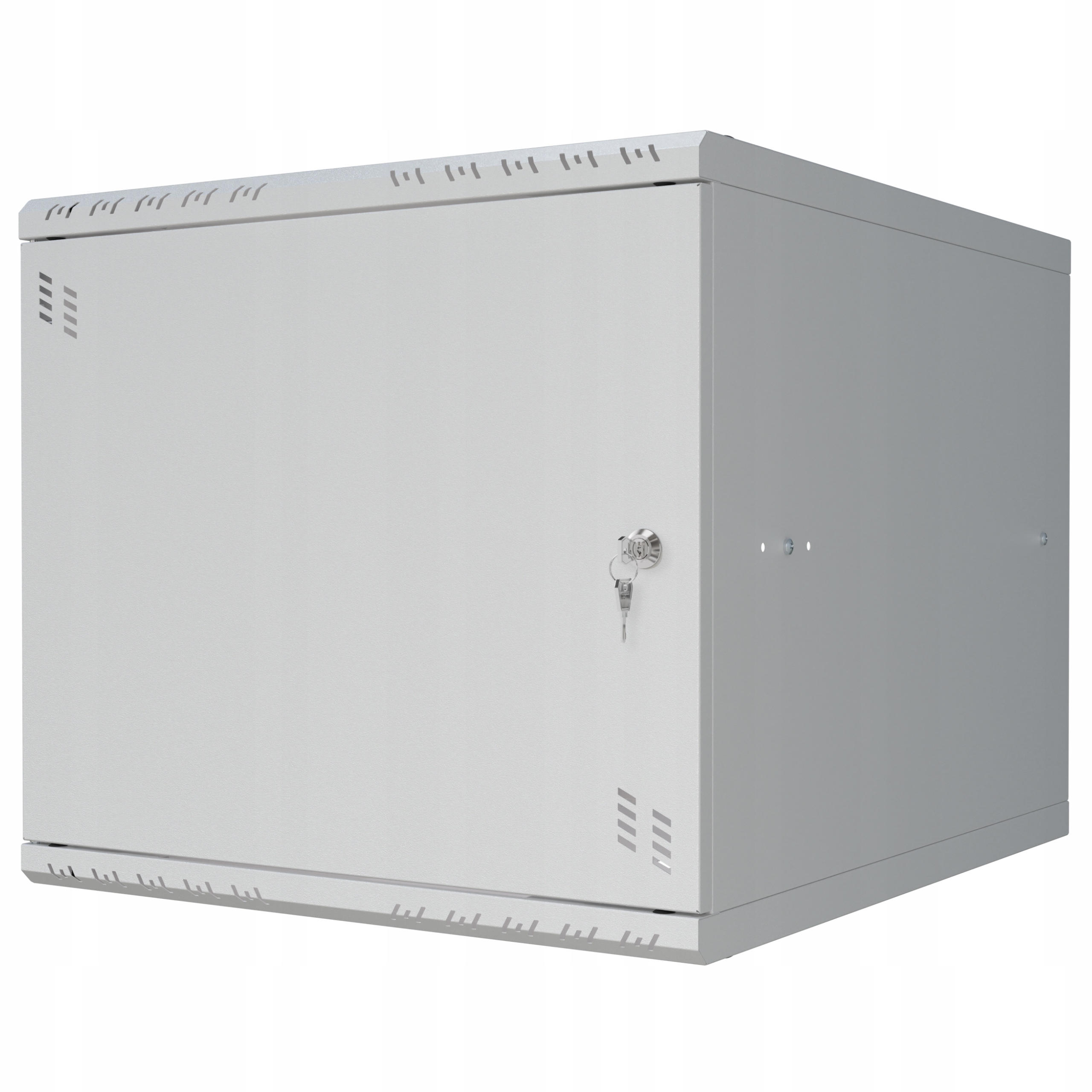 Závesná serverová skriňa Rack 19" 9U 600 mm Dvere s sklom Šedá Stalflex