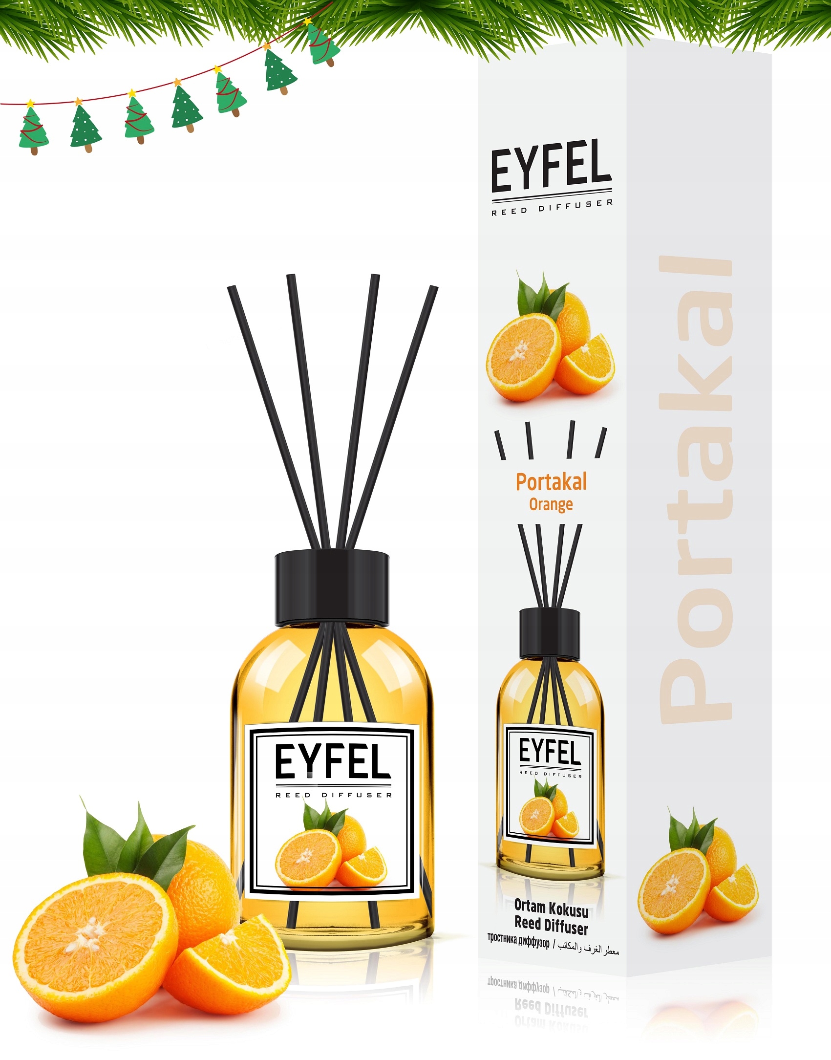 POMARAŃCZA Eyfel ZAPACHY DO DOMU PATYCZKI 110ml