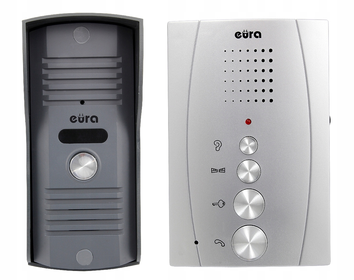 DOMOFON BEZSŁUCHAWKOWY GŁOŚNOMÓWIĄCY +zasilacz DIN Kod producenta ADP-13A3