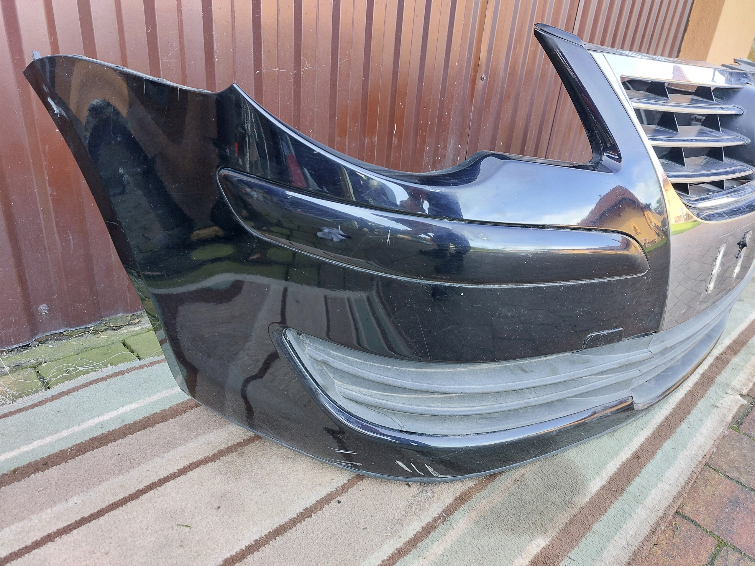 bumper front VW TOURAN and 1T0 FL LIFT 2007-2010 black