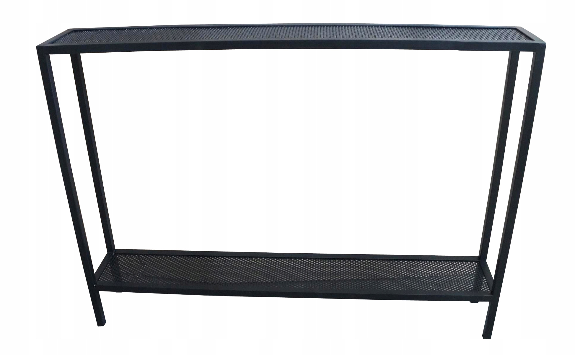 KONSOLA LOFT Z PÓŁKĄ 100 CM BLACHA IDUSTRIAL Kod producenta 7