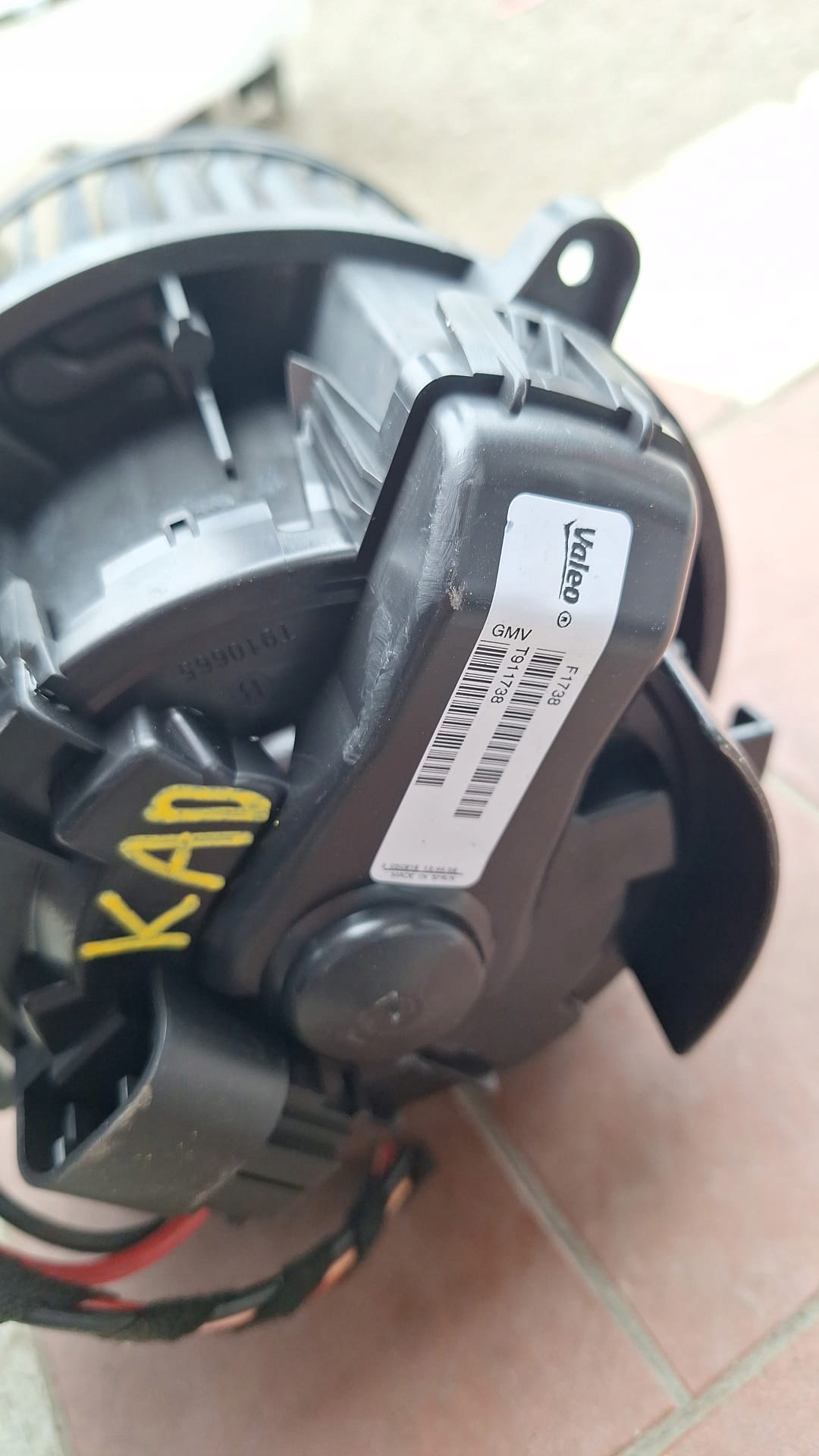 ventilátor motor topení RENAULT KADJAR LIFT