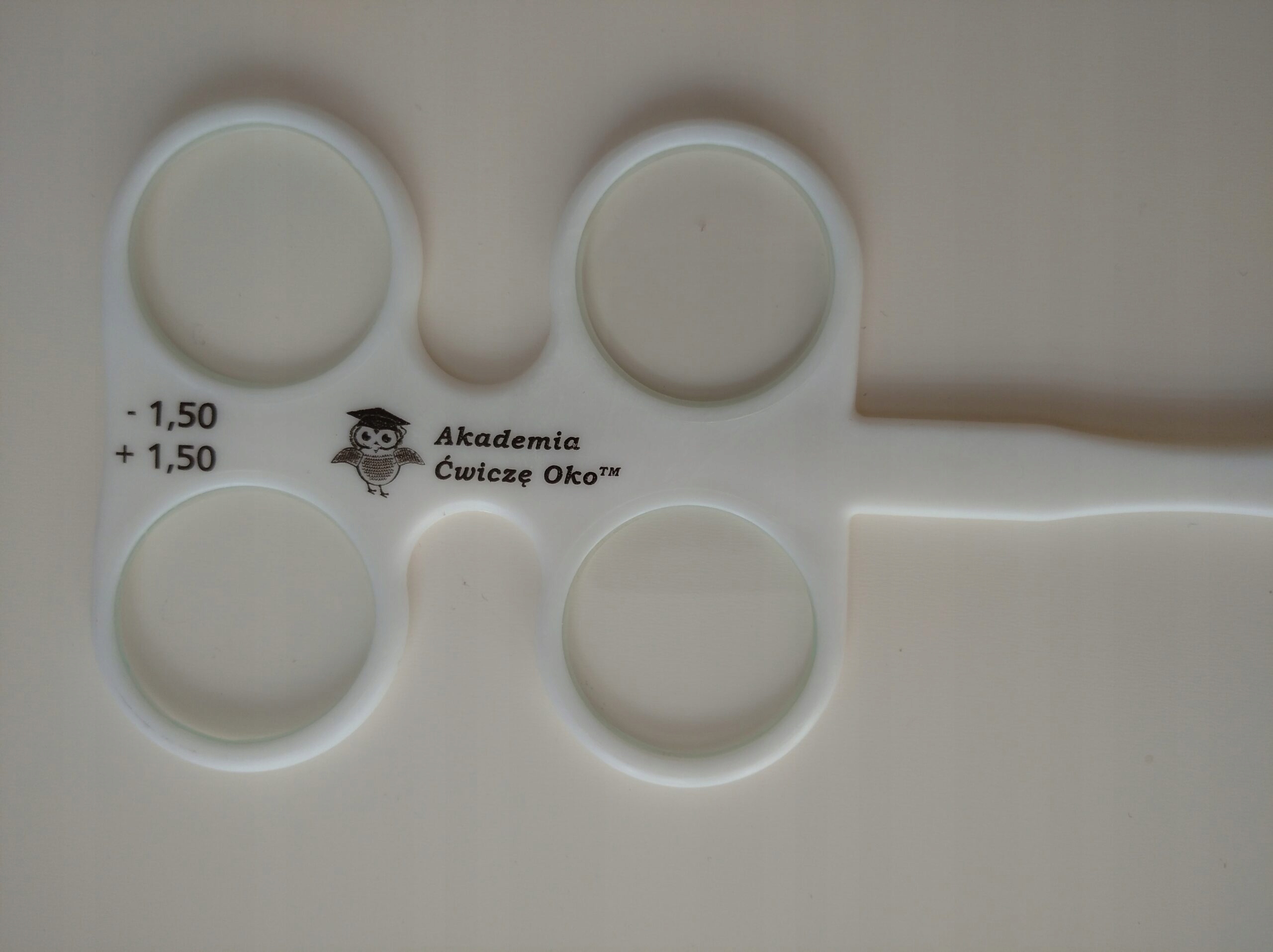 +/- 1.5 accommodative flipper - vision therapy