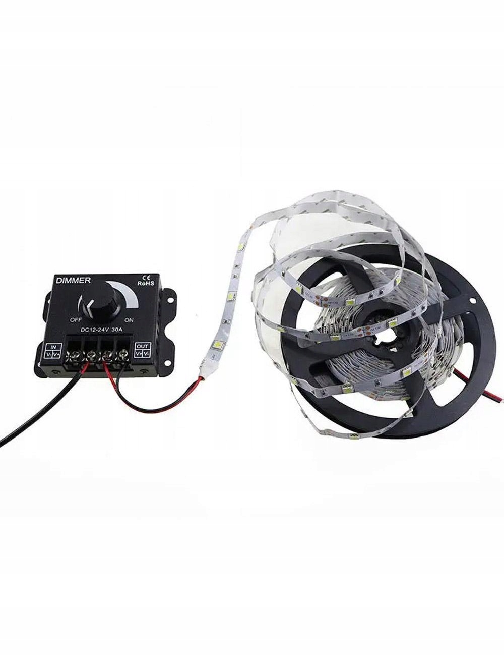 Ściemniacz LED dimmer 5V-24V 30A radiowy na pilota 433MHz Kod producenta 2-G-013