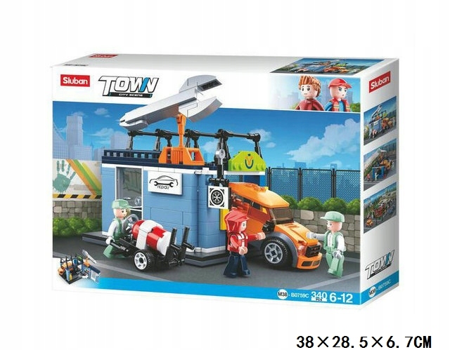 

Klocki Sluban Auto Serwis 340 El 2 Klocki Lego