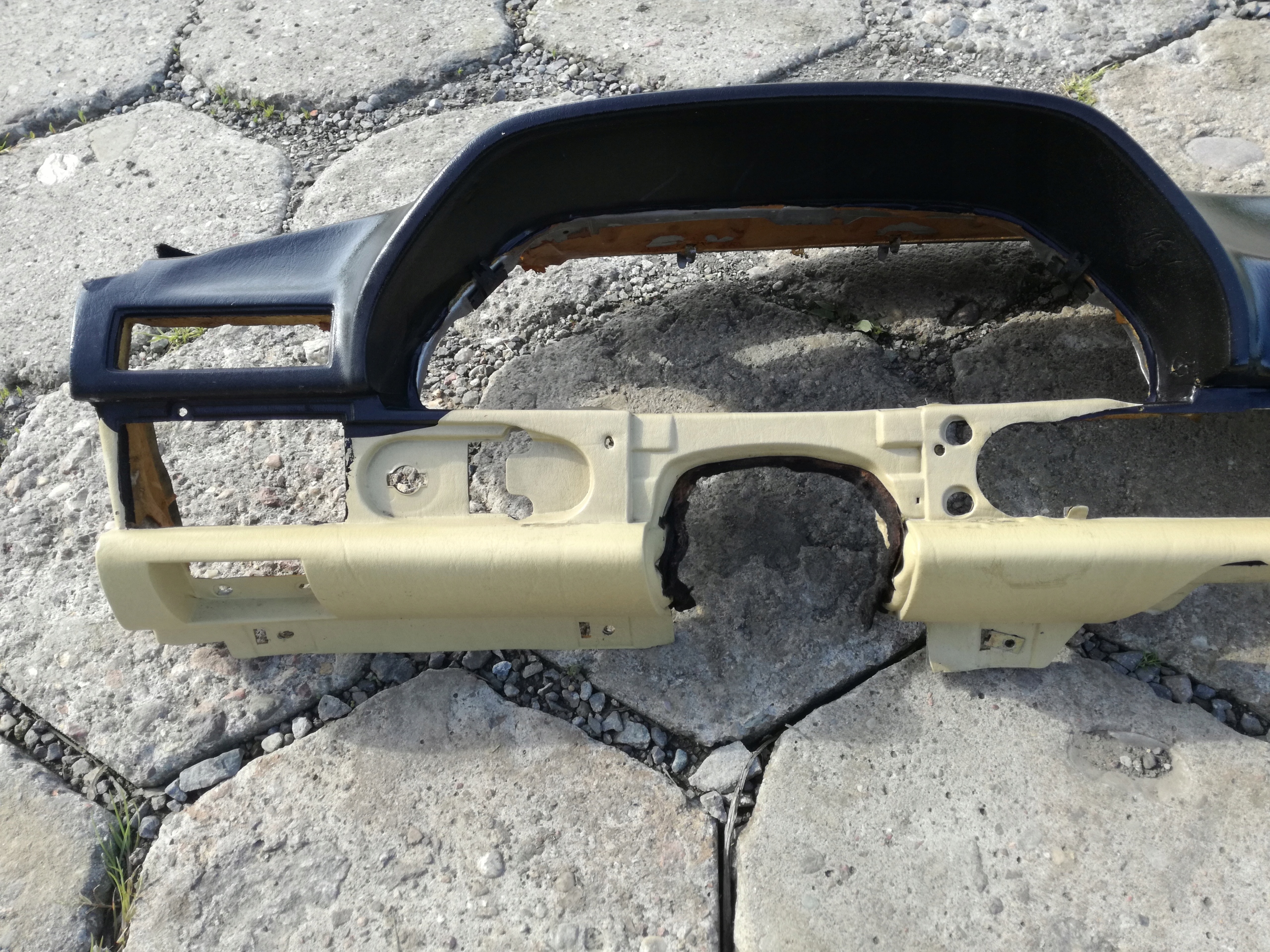 dashboard console Mercedes 126 SE SEL SEC 1266806987