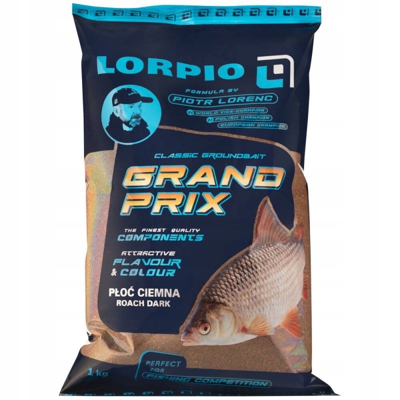 Zanęta Lorpio Grand Prix Płoć Czarna 1kg