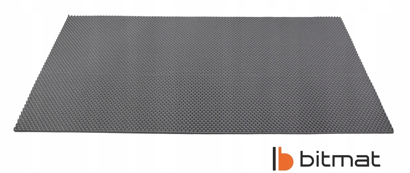PIANKA AKUSTYCZNA MATA WYGŁUSZAJĄCA FALA 4 cm 2x1m gofry panel do sali prób Model F4bk