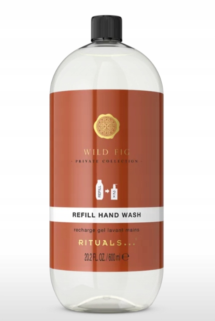 Rituals Wild Fig Hand Wash Mydło płyn do mycia rąk Uzupełnienie Refill 600