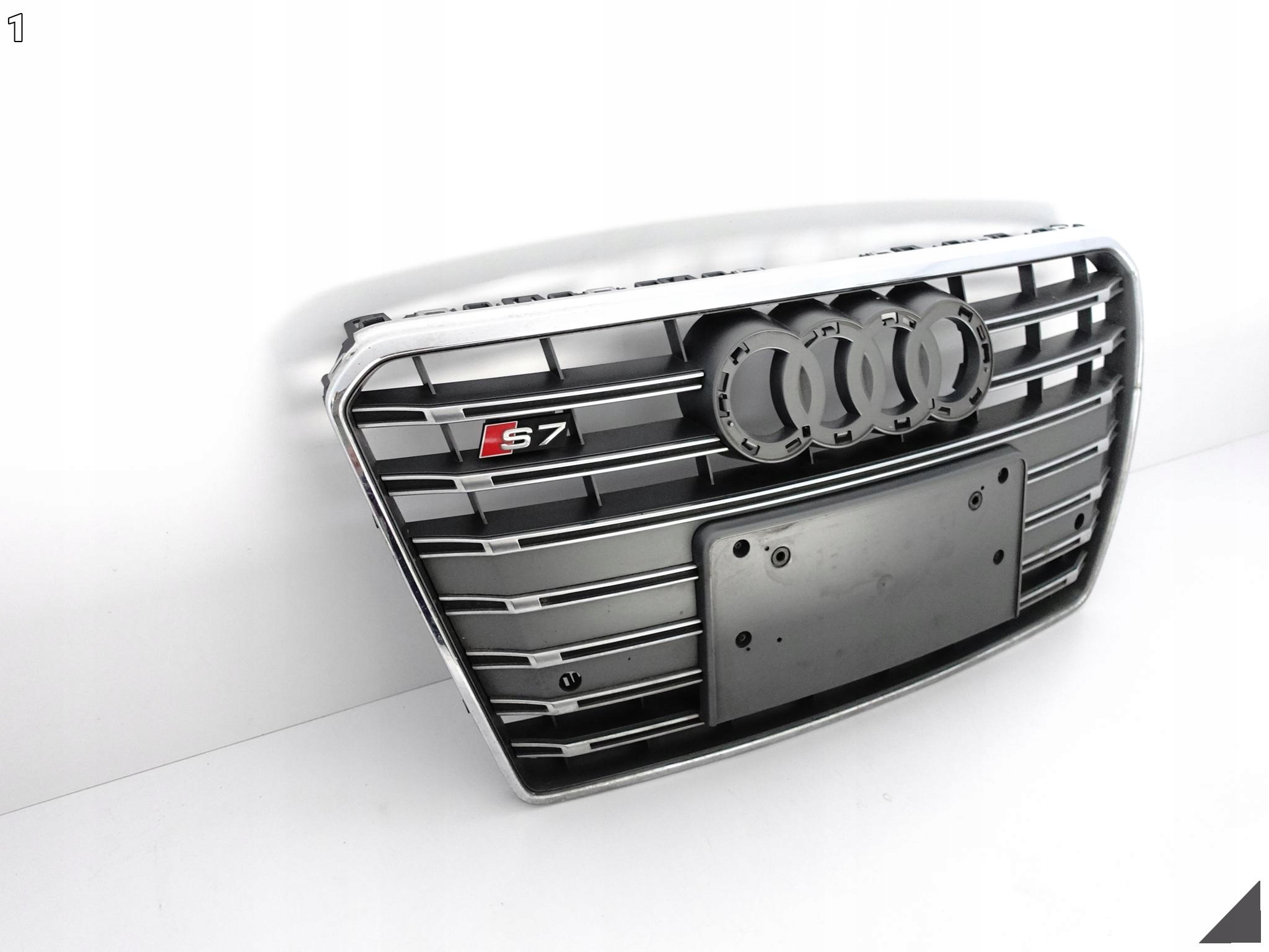 AUDI S7 4G8 C7 10-14 before lift bumper grill grille CHROM front