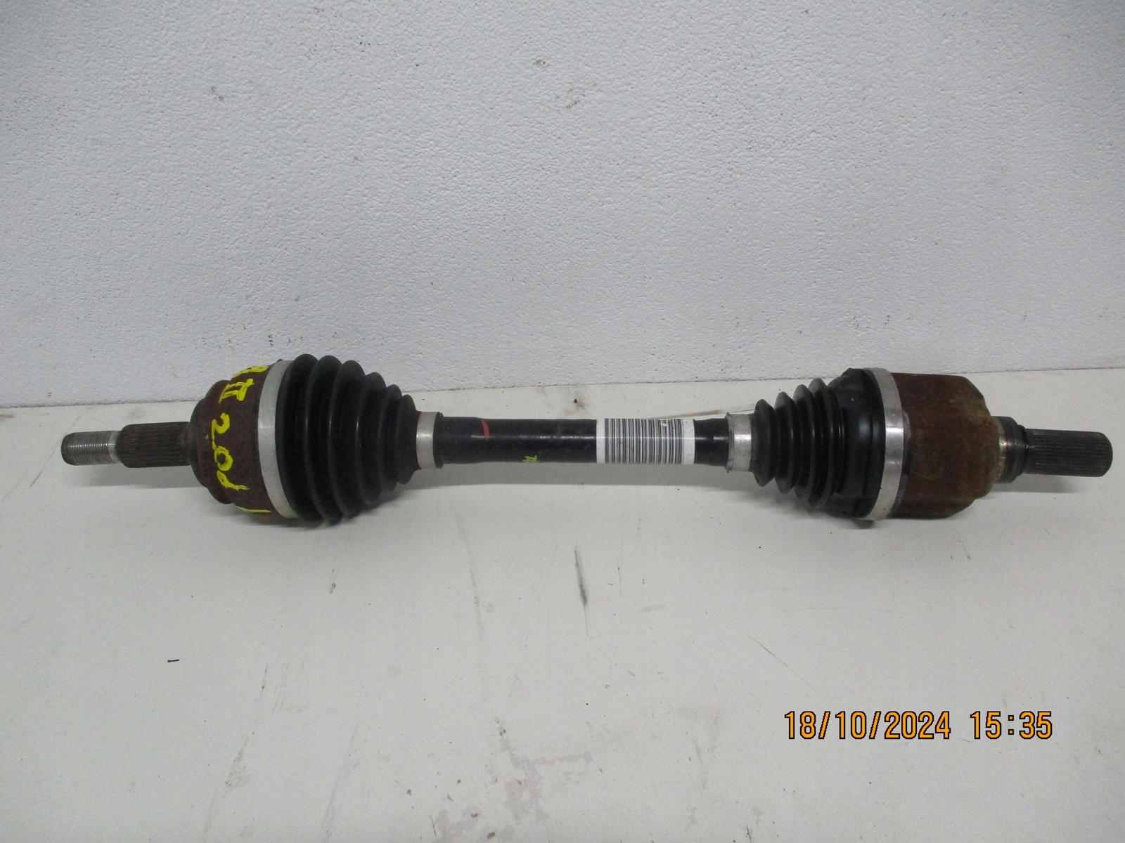 semi-axis PEUGEOT 508 II 9804895280 left