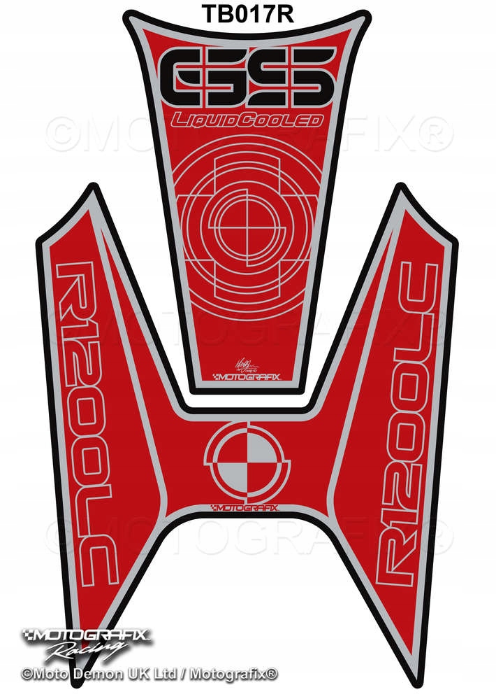 TANKPAD MOTOGRAFIX BMW R1200 GS LC 13-16