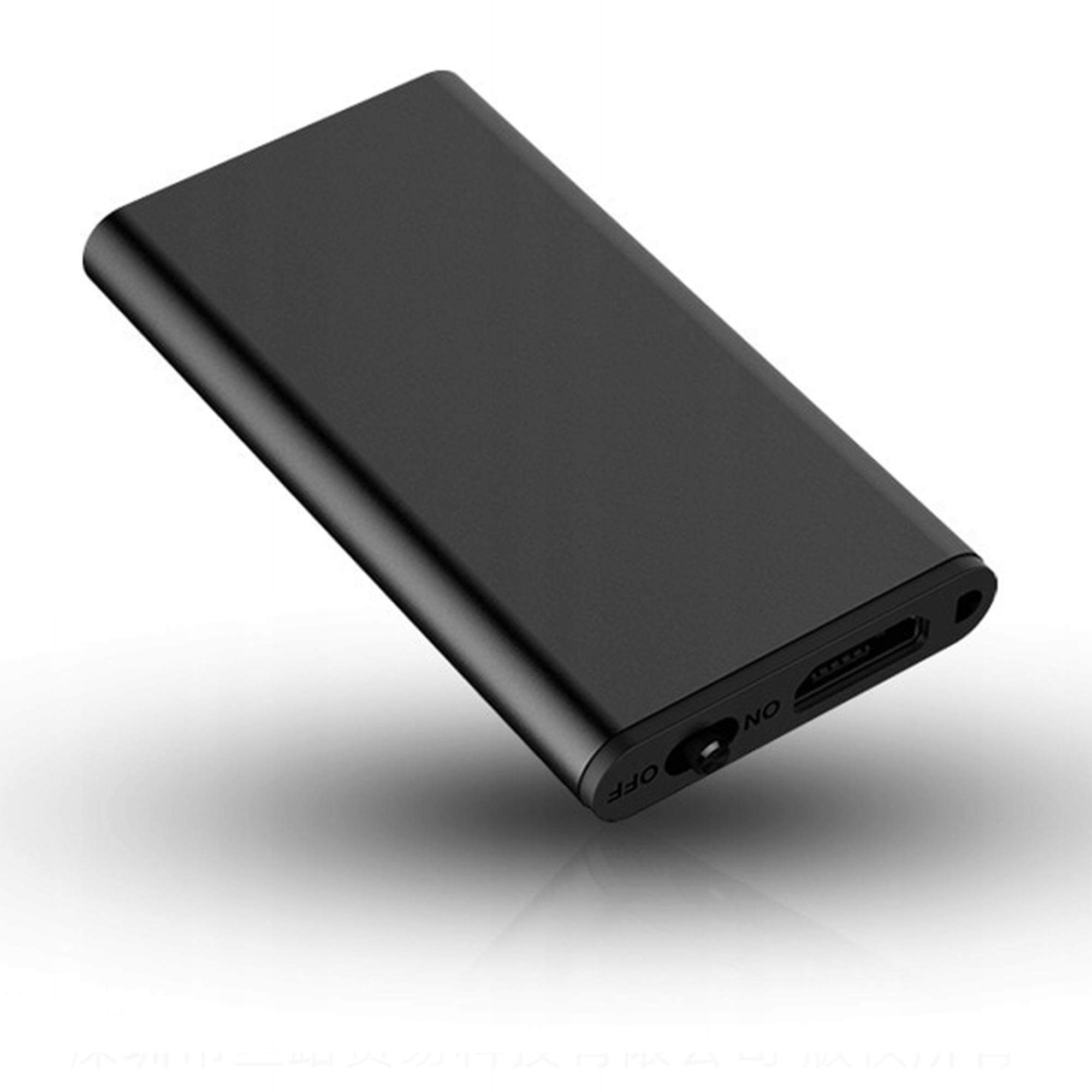 Mini DYKTAFON SZPIEGOWSKI podsłuch AKTYWACJA GŁOSEM PLUSKWA NAGRYWANIE 32GB Kolor czarny