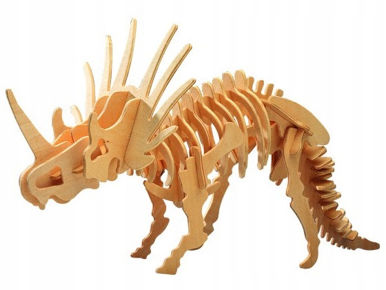 

Dinozaur Styracosaurus składanka drewniana J006