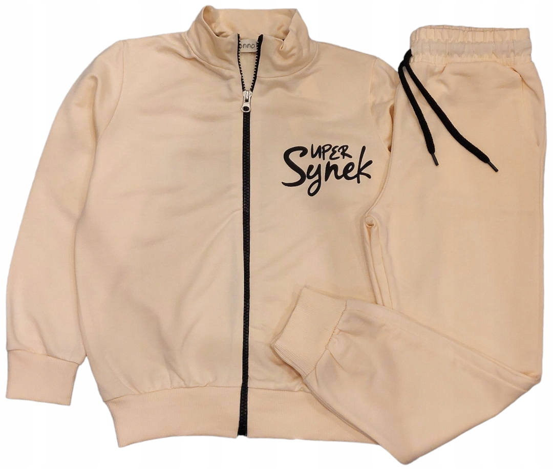 

Komplet Dresowy bluza spodnie 122 Synek