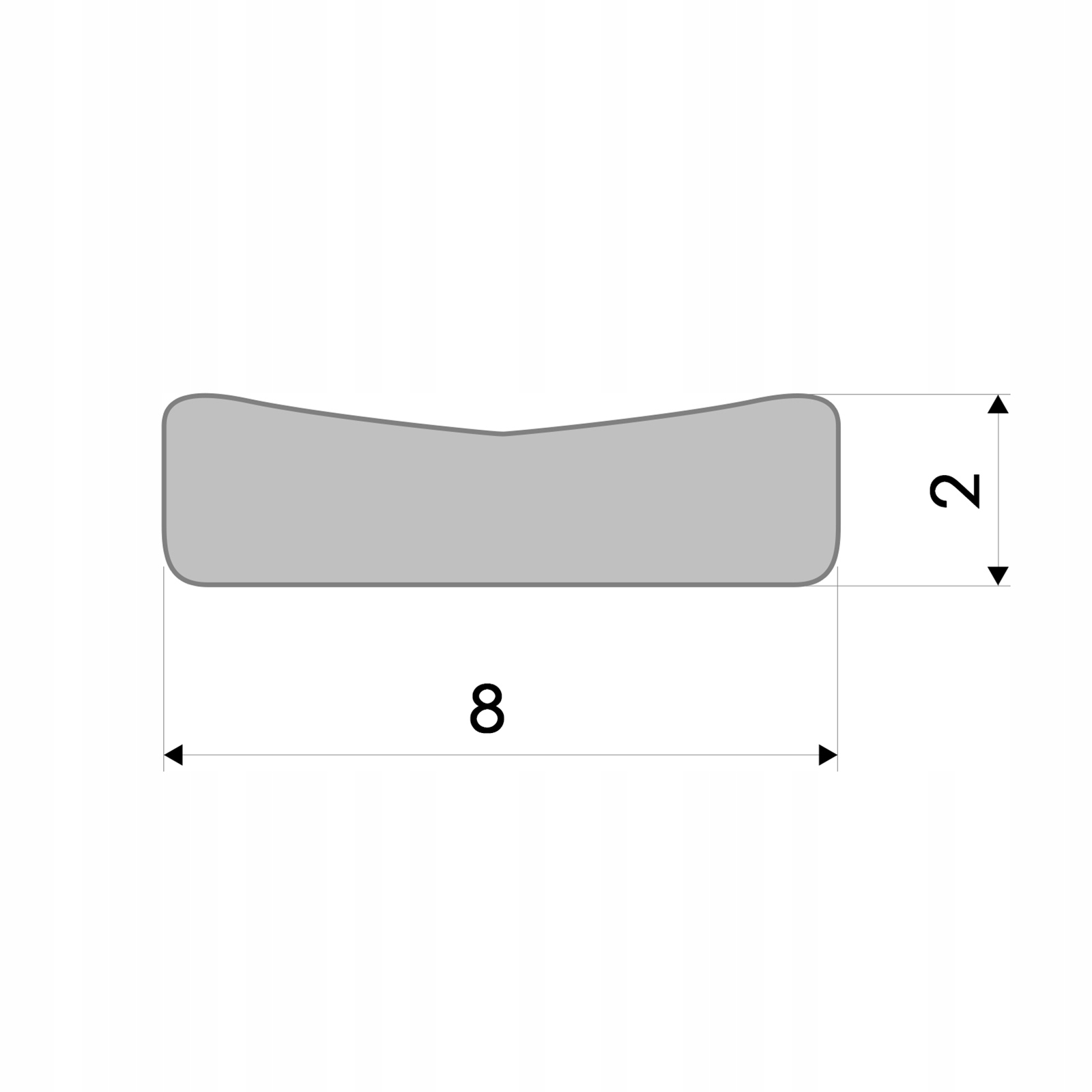 

Uszczelka Pianka Epdm 8x2 mm Mikroguma Czarna 1m