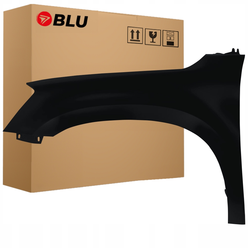 Blu Blatník Škoda Yeti 5L LF9R levý černý 09-13 přední SchwarzMagie