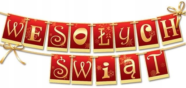 

Baner Wesołcyh Świąt Święta Boże Narodzenie 170 CM