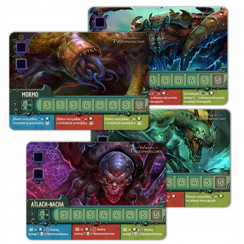 MAŁY EPICKI CTHULHU KULT CHAOSU GALAKTA DODATEK GRA PLANSZOWA I Minimalna liczba graczy 1