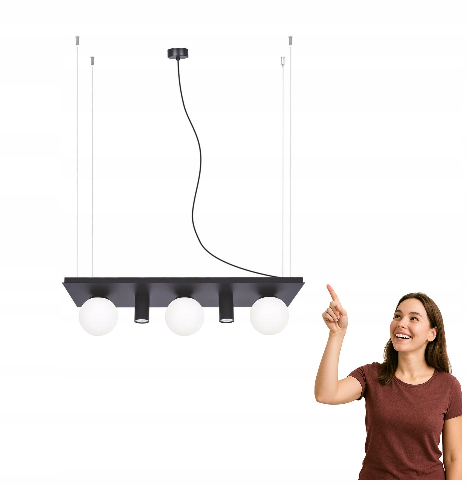 Závěsná policová lampa Plant Shelf 5555 Zuma Line