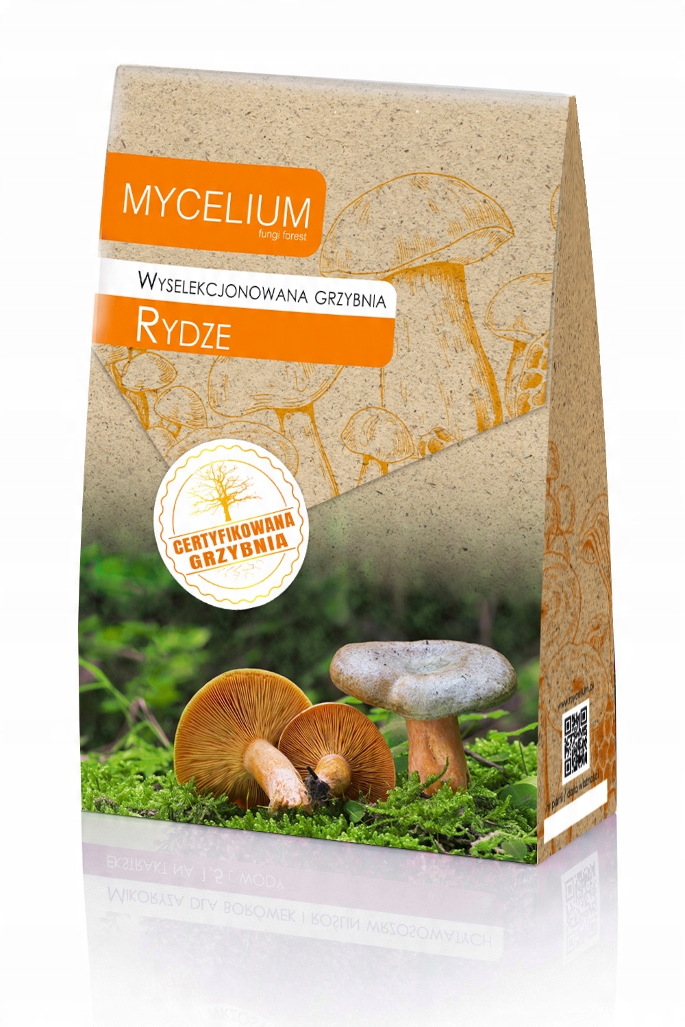 

Rydze wyselekcjonowana grzybnia Certyfikowana