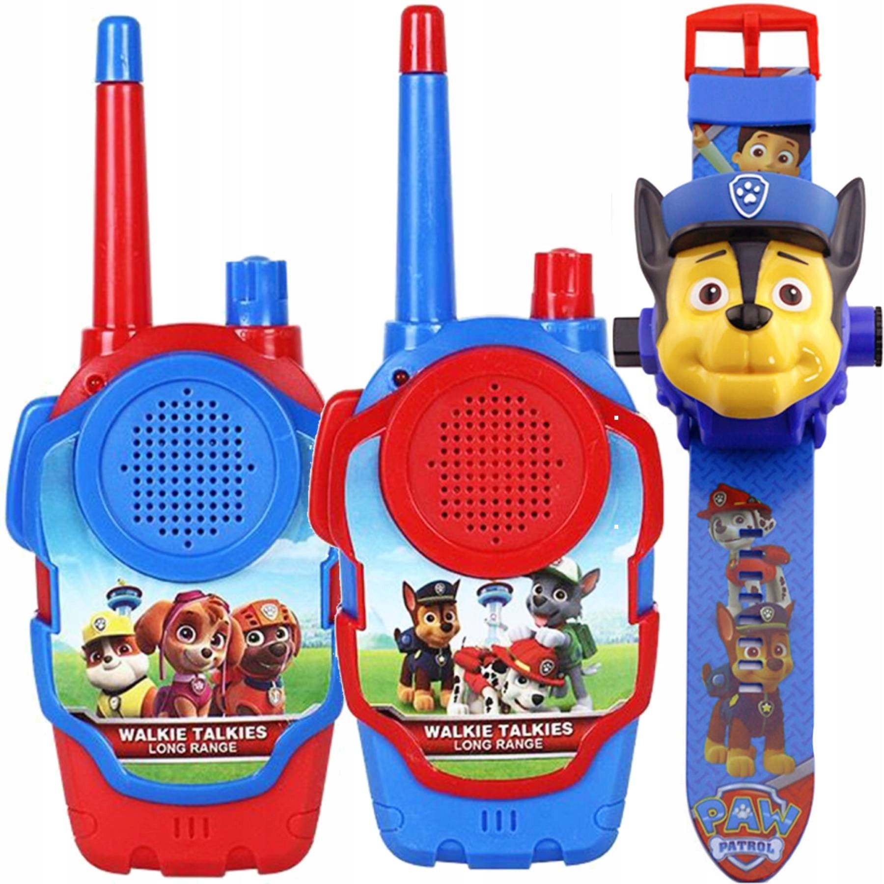 

Psi Patrol Zestaw Do Zabawy Zegarek Walkie Talkie